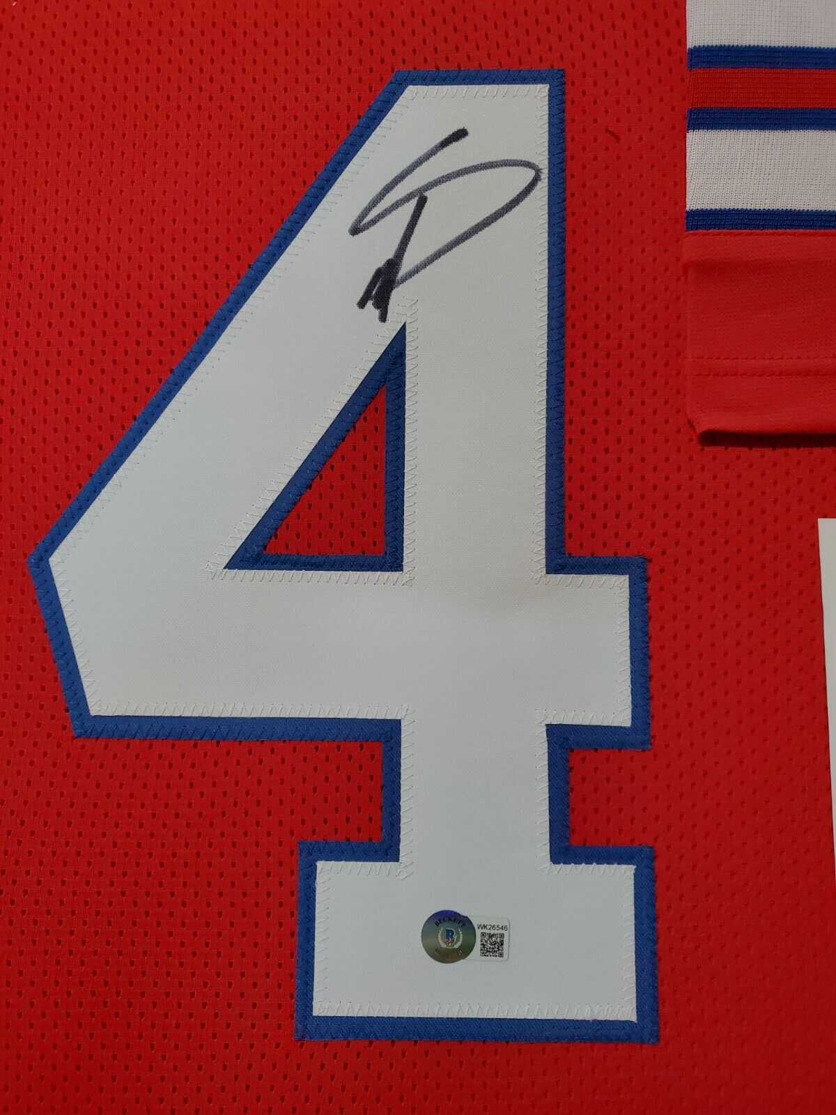 MVP Authentics Framed Buffalo Bills Stefon Diggs Autographed Signed Jersey Beckett Holo 405 sports jersey framing , jersey framing