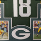 MVP Authentics Framed Green Bay Packers Randall Cobb Autographed Signed Jersey Jsa Coa 315 sports jersey framing , jersey framing