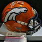 MVP Authentics Denver Broncos Jake Plummer Autographed Flash Mini Helmet Jsa Coa 90 sports jersey framing , jersey framing