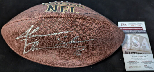 MVP Authentics Denver Broncos Jake Plummer Autographed Signed Nfl Football Jsa Coa 117 sports jersey framing , jersey framing
