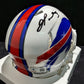 MVP Authentics Buffalo Bills Damar Hamlin Autographed Signed Speed Mini Helmet Beckett Holo 135 sports jersey framing , jersey framing