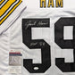 MVP Authentics Pittsburgh Steelers Jack Ham Autographed Signed Inscribed Jersey Jsa Coa 126 sports jersey framing , jersey framing