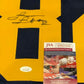 MVP Authentics West Virginia Mountaineers James Jett Autographed Signed Jersey Jsa Coa 107.10 sports jersey framing , jersey framing