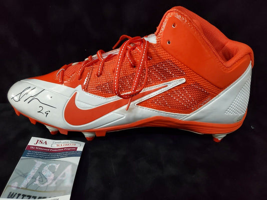 MVP Authentics Miami Dolphins Sam Madison Autographed Signed Cleat Jsa Coa 103.50 sports jersey framing , jersey framing