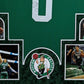 MVP Authentics Framed In Suede Boston Celtics Jayson Tatum Autographed Jersey Jsa Coa 1575 sports jersey framing , jersey framing