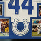 MVP Authentics FRAMED INDIANAPOLIS COLTS DALLAS CLARK AUTOGRAPHED SIGNED JERSEY JSA COA 315 sports jersey framing , jersey framing