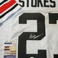 MVP Authentics Georgia Bulldogs Eric Stokes Autographed Signed Jersey Jsa  Coa 117 sports jersey framing , jersey framing