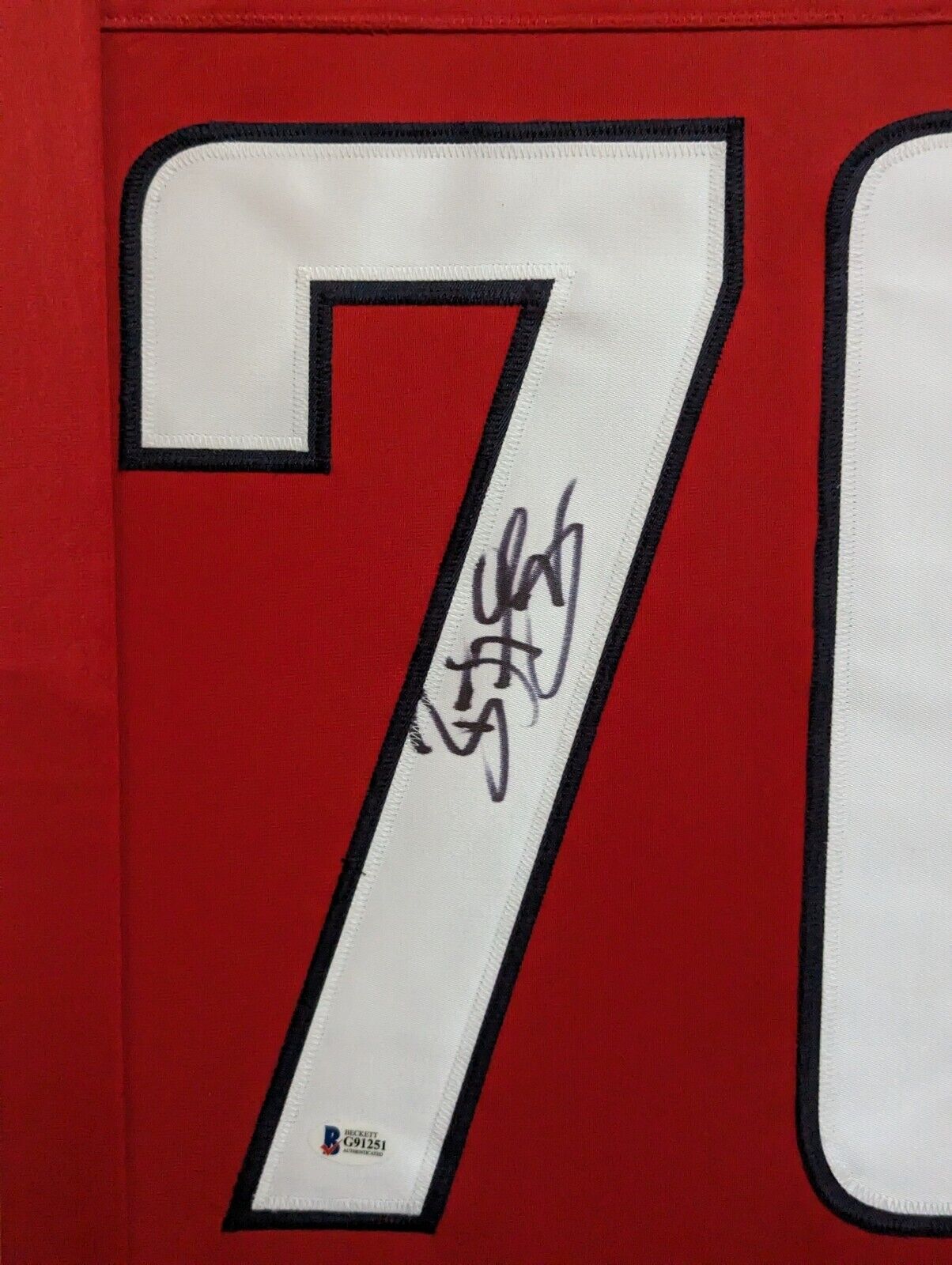 MVP Authentics Framed Braden Holtby Washington Capitals Autographed Signed Jersey Beckett Coa 427.50 sports jersey framing , jersey framing