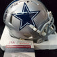 MVP Authentics Dallas Cowboys Jim Jeffcoat Signed Inscribed Speed Mini Helmet Jsa Coa 90 sports jersey framing , jersey framing
