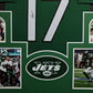 MVP Authentics Framed New York Jets Garrett Wilson Autographed Signed Jersey Jsa Coa 427.50 sports jersey framing , jersey framing