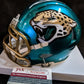 MVP Authentics Jacksonville Jaguars Tyson Campbell Signed Flash Mini Helmet Jsa Coa 117 sports jersey framing , jersey framing
