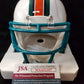MVP Authentics Miami Dolphins Richmond Webb Autographed Signed Speed Mini Helmet Jsa Coa 90 sports jersey framing , jersey framing