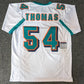 MVP Authentics Miami Dolphins Zach Thomas Autographed Signed Jersey Jsa  Coa 179.10 sports jersey framing , jersey framing