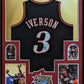 MVP Authentics Framed Philadelphia 76Ers Allen Iverson Autographed Signed Jersey Jsa Coa 495 sports jersey framing , jersey framing