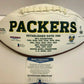 MVP Authentics Mark Chmura Autographed Signed Green Bay Packers Logo Football Beckett Coa 89.10 sports jersey framing , jersey framing