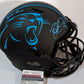 MVP Authentics Carolina Panthers Brian Burns Signed Inscribed Full Size Eclipse Rep Helmet Jsa 337.50 sports jersey framing , jersey framing