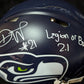MVP Authentics Seattle Seahawks Devon Witherspoon Signed Full Size Speed Authentic Helmet Bas 450 sports jersey framing , jersey framing