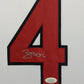 MVP Authentics Framed St Louis Cardinals Yadier Molina Autographed Signed Jersey Jsa Coa 765 sports jersey framing , jersey framing