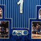 MVP Authentics Framed In Suede Orlando Magic Penny Hardaway Autographed Signed Jersey Psa Coa 675 sports jersey framing , jersey framing