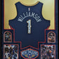 MVP Authentics Framed In Suede New Orleans Pelicans Zion Williamson Signed Jersey Fanatics Holo 1440 sports jersey framing , jersey framing