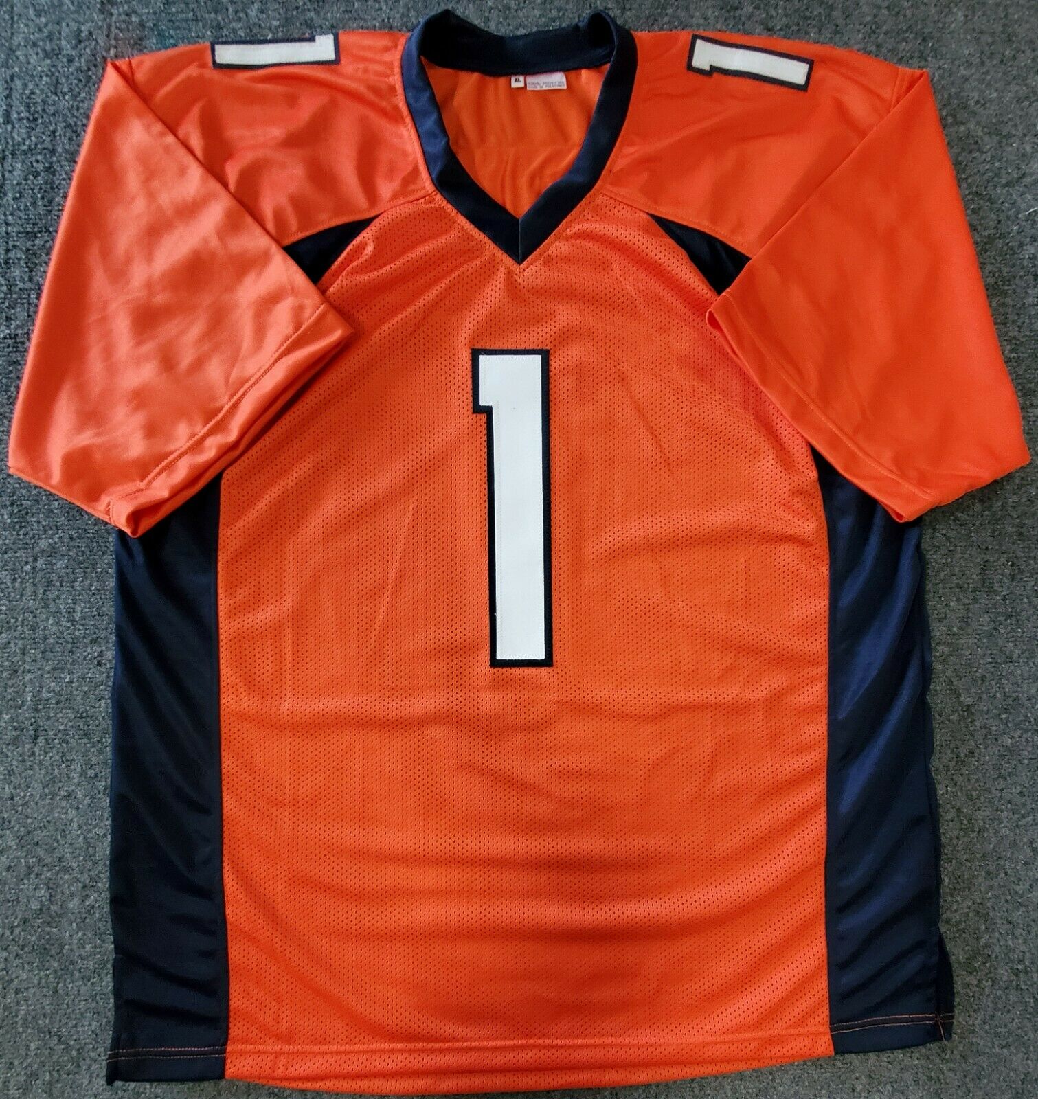 MVP Authentics Kj Hamler Autographed Signed Denver Broncos Jersey Jsa  Coa 125.10 sports jersey framing , jersey framing