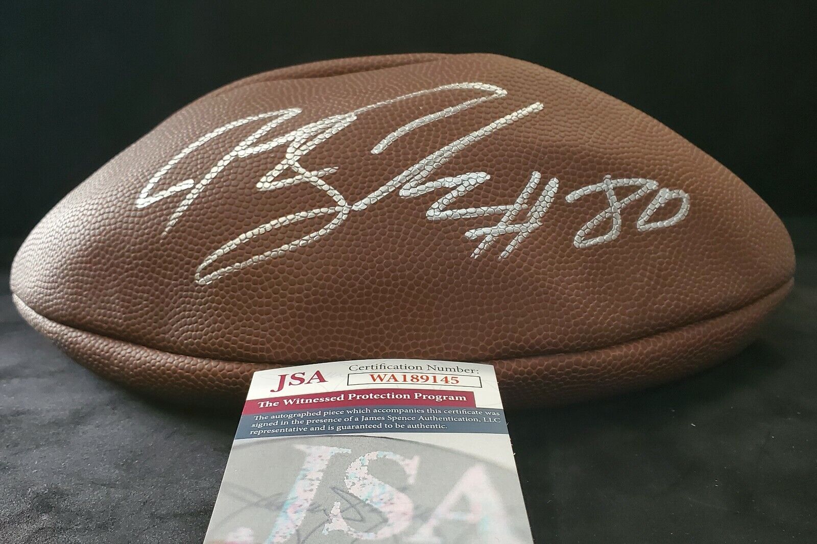 MVP Authentics New York Giants Jeremy Shockey Autographed Signed Nfl Football Jsa Coa 112.50 sports jersey framing , jersey framing