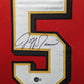 MVP Authentics Framed San Francisco 49Ers Jeff Garcia Autographed Signed Jersey Beckett Holo 405 sports jersey framing , jersey framing
