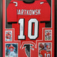 MVP Authentics Framed Atlanta Falcons Steve Bartkowski Autographed Signed Jersey Jsa Coa 328.50 sports jersey framing , jersey framing