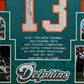 MVP Authentics Framed In Suede Miami Dolphins Dan Marino Autographed Signed Stat Jersey Jsa Coa 900 sports jersey framing , jersey framing