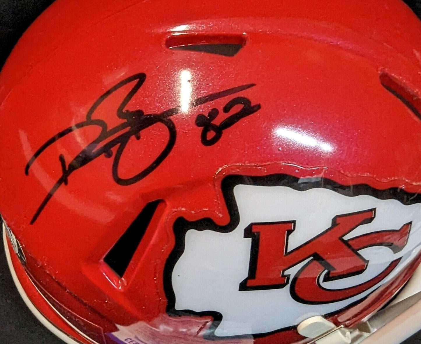 MVP Authentics Kansas City Chiefs Dwayne Bowe Autographed Signed Speed Mini Helmet Psa Coa 45 sports jersey framing , jersey framing