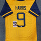 MVP Authentics West Virginia Mountaineers Major Harris Autographed Signed Jersey Jsa Coa 135 sports jersey framing , jersey framing