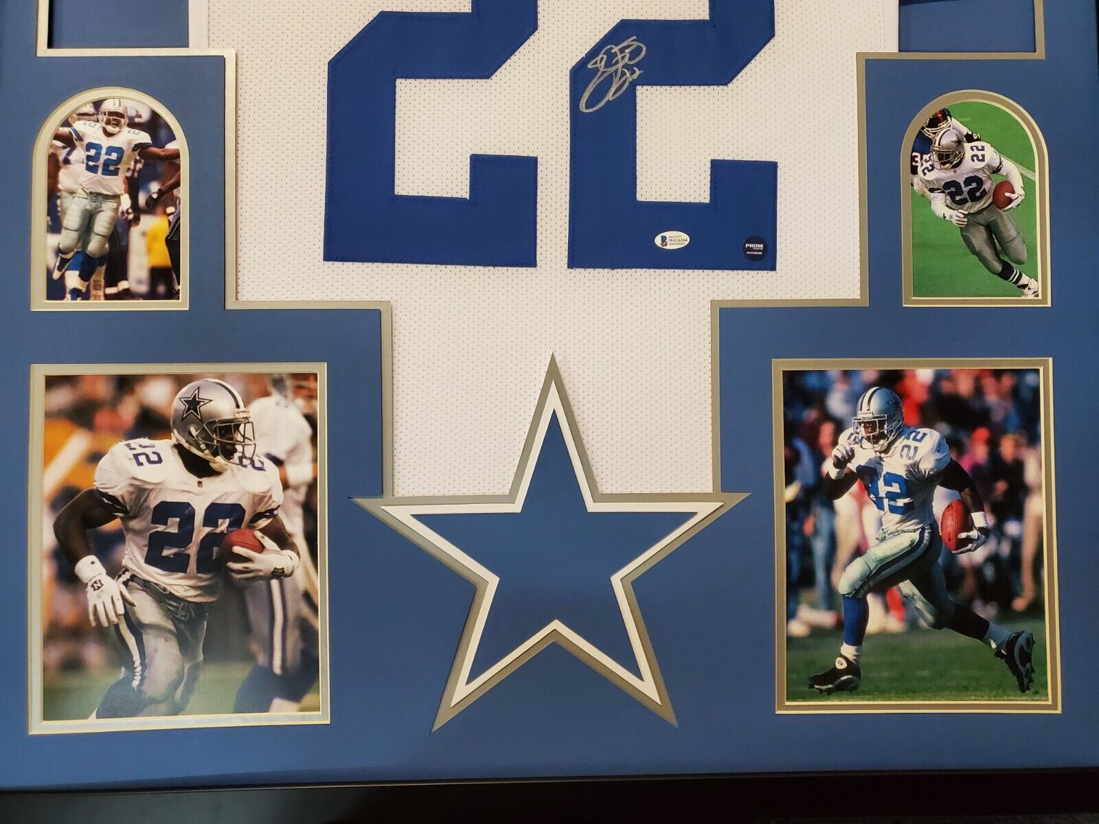 autographed emmitt smith jersey