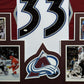 MVP Authentics Framed Colorado Avalanche Patrick Roy Autographed Signed Jersey Jsa Coa 1350 sports jersey framing , jersey framing