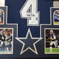 MVP Authentics Framed Dallas Cowboys Dak Prescott Autographed Signed Jersey Beckett Coa 607.50 sports jersey framing , jersey framing