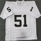 MVP Authentics Las Vegas Raiders Malcolm Koonce Autographed Inscribed Jersey Jsa Coa 112.50 sports jersey framing , jersey framing