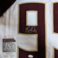 MVP Authentics Florida State Seminoles Brian Burns Autographed Signed Jersey Jsa Coa 143.10 sports jersey framing , jersey framing