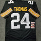 MVP Authentics Pittsburgh Steelers Jt Thomas Autographed Inscribed Jersey Jsa Coa 112.50 sports jersey framing , jersey framing