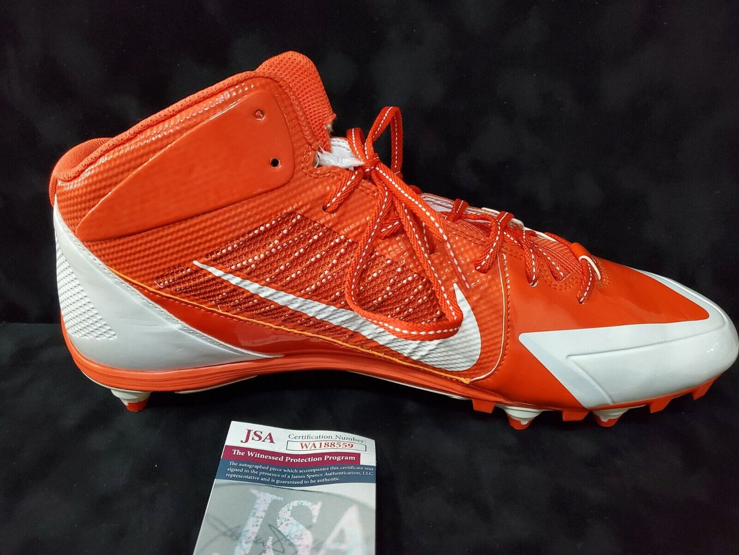 MVP Authentics Miami Dolphins Sam Madison Autographed Signed Cleat Jsa Coa 103.50 sports jersey framing , jersey framing