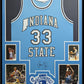 MVP Authentics Framed Indiana State Sycamores Larry Bird Autographed Signed Jersey Player Holo 1125 sports jersey framing , jersey framing