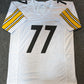 MVP Authentics Pittsburgh Steelers Broderick Jones Autographed Signed Jersey Jsa Coa 90 sports jersey framing , jersey framing