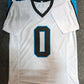 MVP Authentics Carolina Panthers Brian Burns Autographed Signed Jersey Jsa  Coa Number Zero 143.10 sports jersey framing , jersey framing