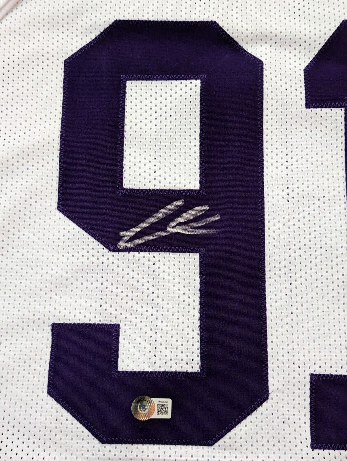 MVP Authentics Kansas State Wildcats Felix Anudike-Uzomah Autographed Signed Jersey Beckett 135 sports jersey framing , jersey framing
