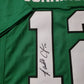MVP Authentics Philadelphia Eagles Randal Cunningham Autographed Signed Jersey Beckett Holo 117 sports jersey framing , jersey framing