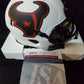 MVP Authentics Houston Texans Daesean Hamilton Signed Inscribed Lunar Mini Helmet Jsa Coa 85.50 sports jersey framing , jersey framing