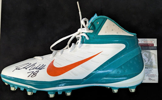 MVP Authentics Miami Dolphins Richmond Webb Autographed Signed Cleat Jsa Coa 108 sports jersey framing , jersey framing