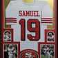 MVP Authentics Framed San Francisco 49Ers Deebo Samuel Autographed Signed Jersey Jsa Coa 427.50 sports jersey framing , jersey framing