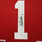 MVP Authentics Framed Ohio State Buckeyes Justin Fields Autographed Signed Jersey Jsa Coa 540 sports jersey framing , jersey framing