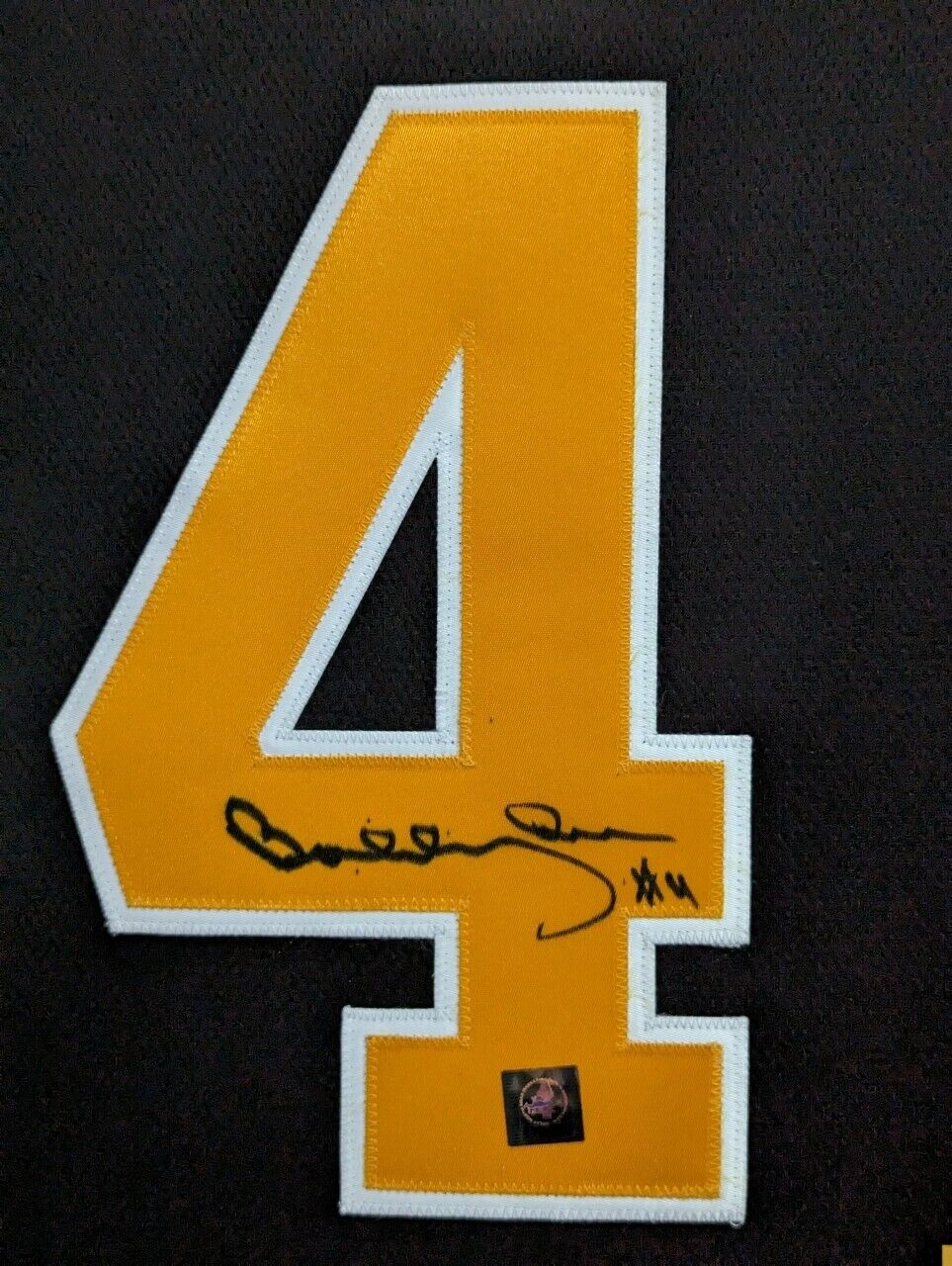 MVP Authentics Suede Framed Boston Bruins Bobby Orr Autographed Signed Jersey Orr Coa 1080 sports jersey framing , jersey framing