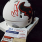 MVP Authentics Houston Texans Brevin Jordan Signed Lunar Mini Helmet Jsa Coa 103.50 sports jersey framing , jersey framing