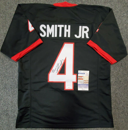 MVP Authentics Georgia Bulldogs Nolan Smith Jr Autographed Signed Jersey Jsa Coa 130.50 sports jersey framing , jersey framing